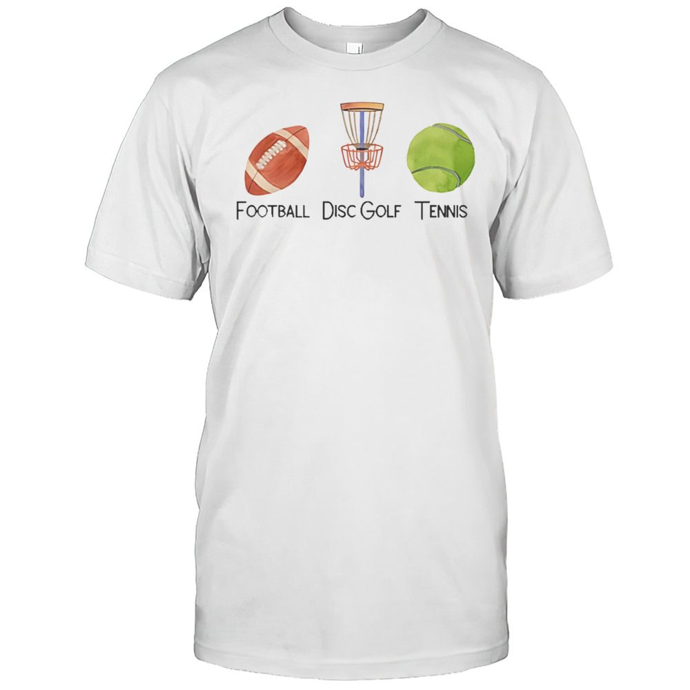 FDT Football Disc Golf Tennis Shirt