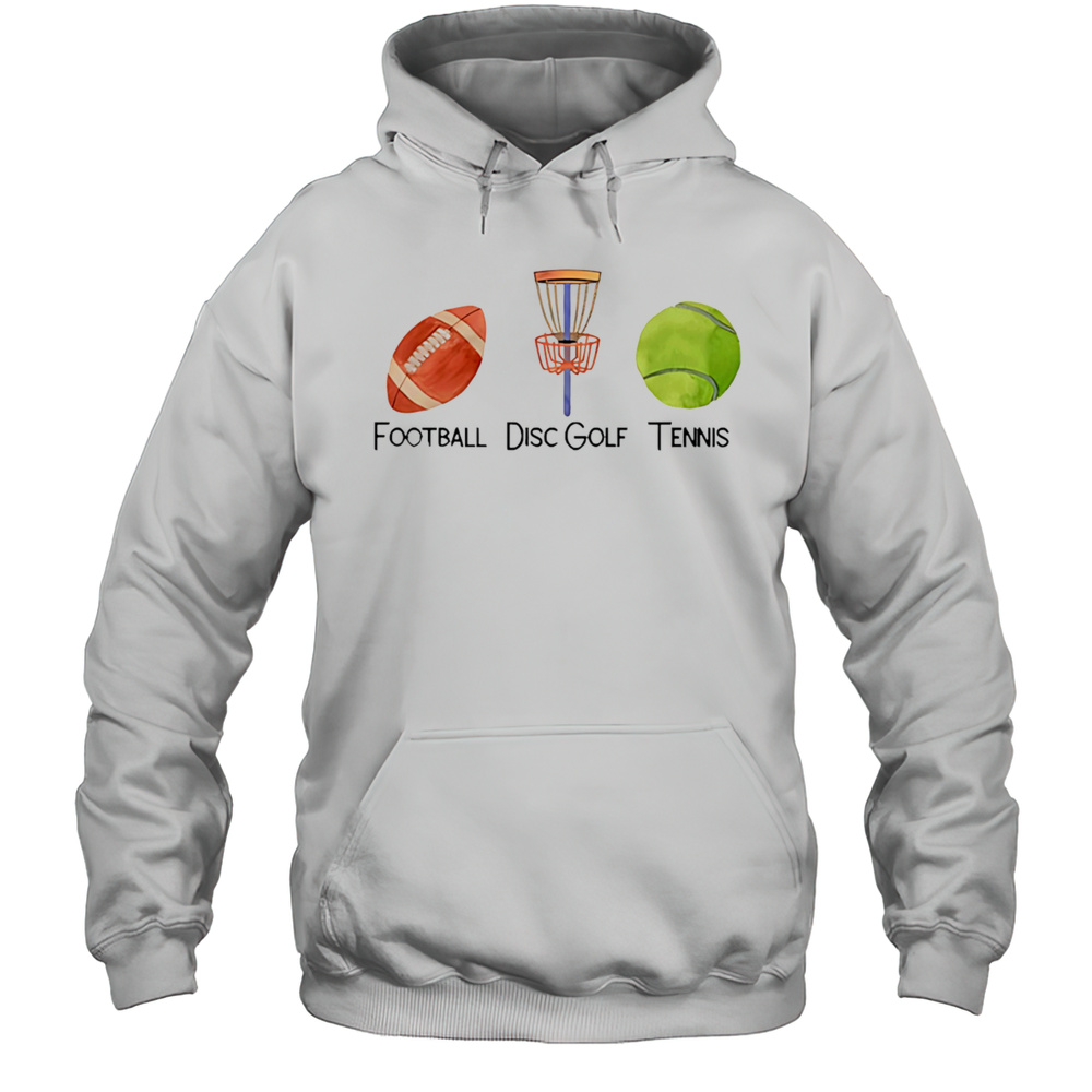 FDT Football Disc Golf Tennis Shirt Unisex Hoodie