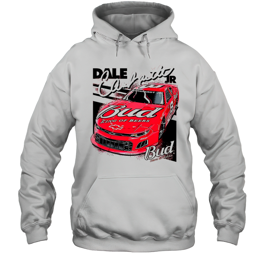 Lamar Jackson Dale Jr Cars Tour Bud King Of Beer Shirt Unisex Hoodie