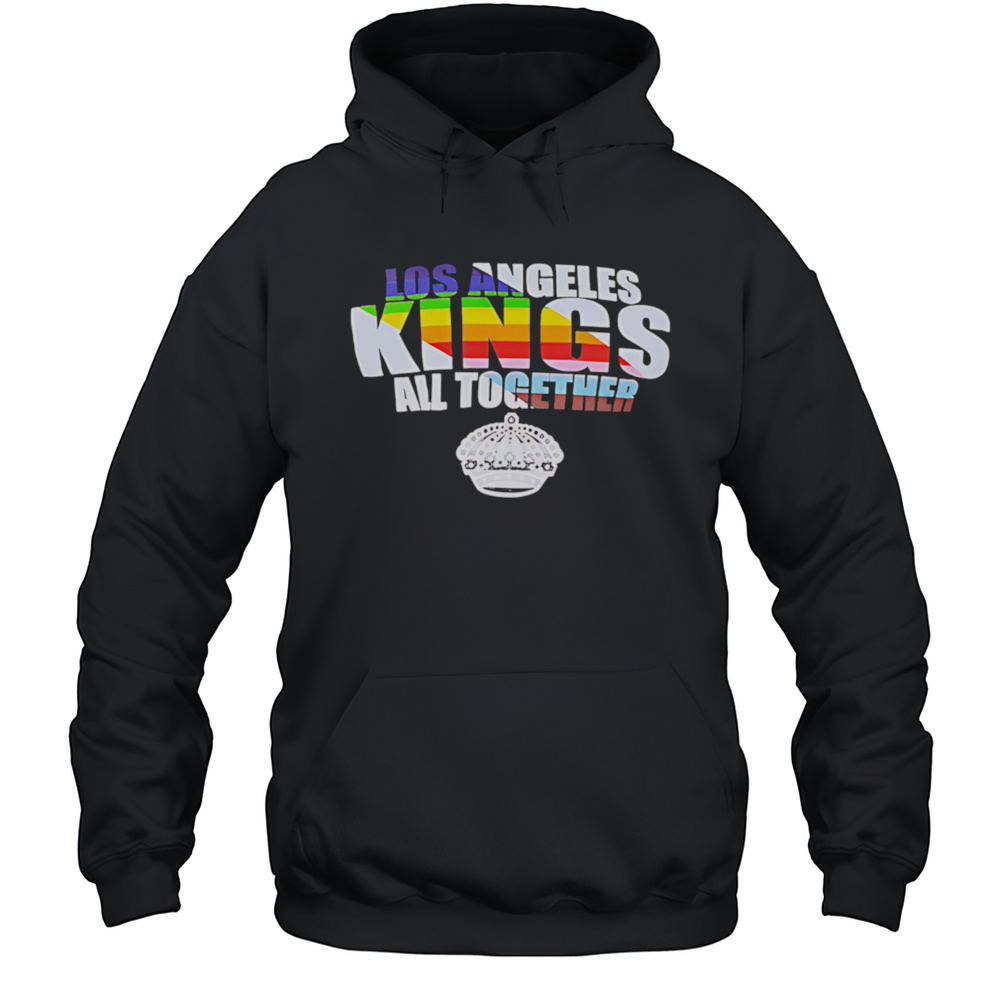 Los Angeles Kings All Together Rainbow Shirt Unisex Hoodie