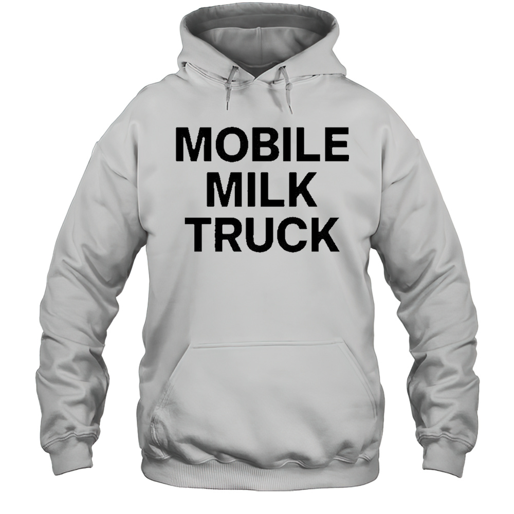Mobile Milk Truck T-Shirts Unisex Hoodie