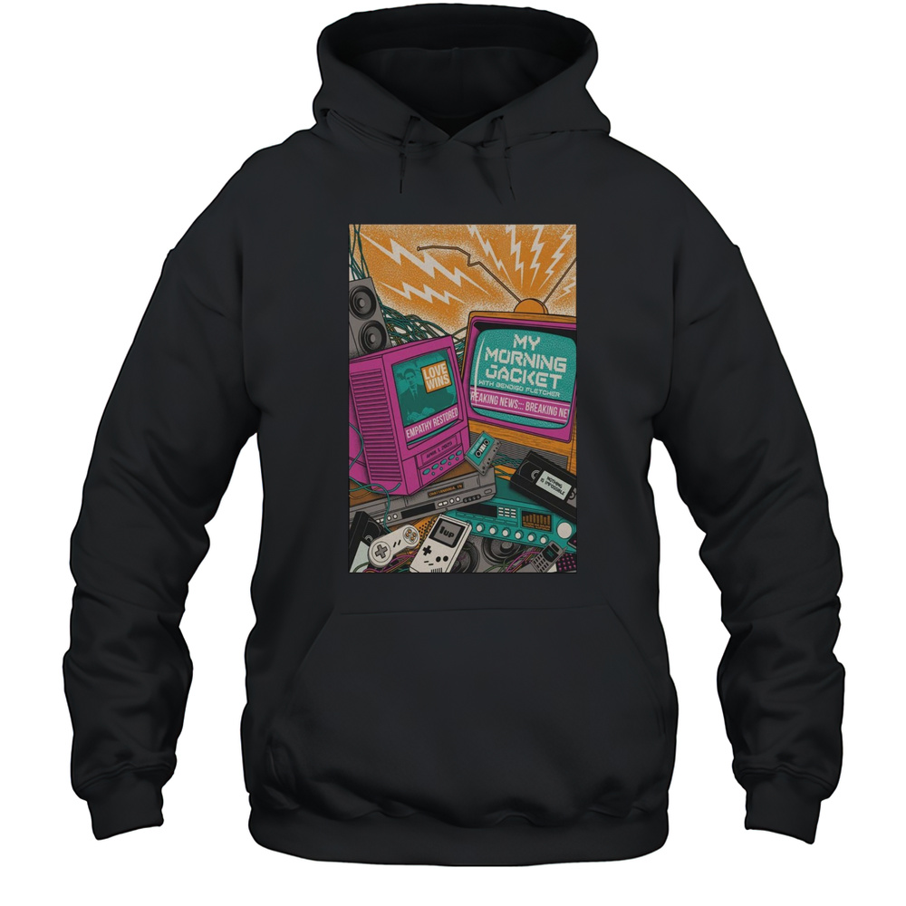 My Morning Jacket April 1 2025 Soldiers And Sailors Memorial Auditorium Chattanooga TN Tour T-shirt Unisex Hoodie