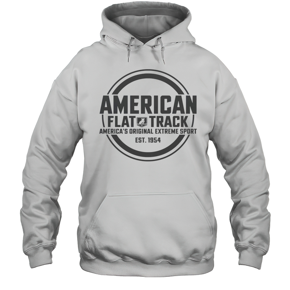 Official American Flat Track Est 1954 Americas Original Extreme Sport Est 1954 T-Shirt Unisex Hoodie