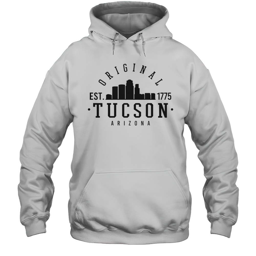 Official Tucson Arizona Est 1775 Skyline T-Shirt Unisex Hoodie