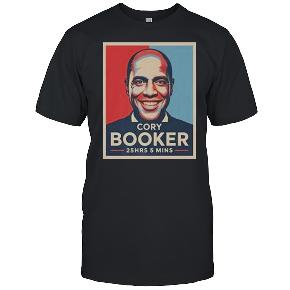 Senator Cory Booker 25 Hrs 5 Mins Shirt