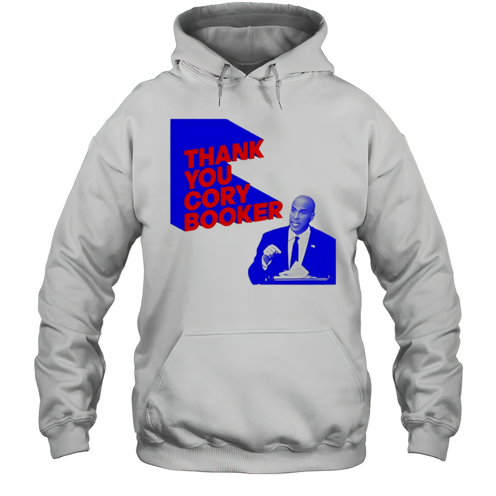Thank You Cory Booker Shirt Unisex Hoodie