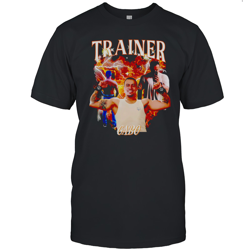 Trainer Gabo Graphic Lightning Shirt