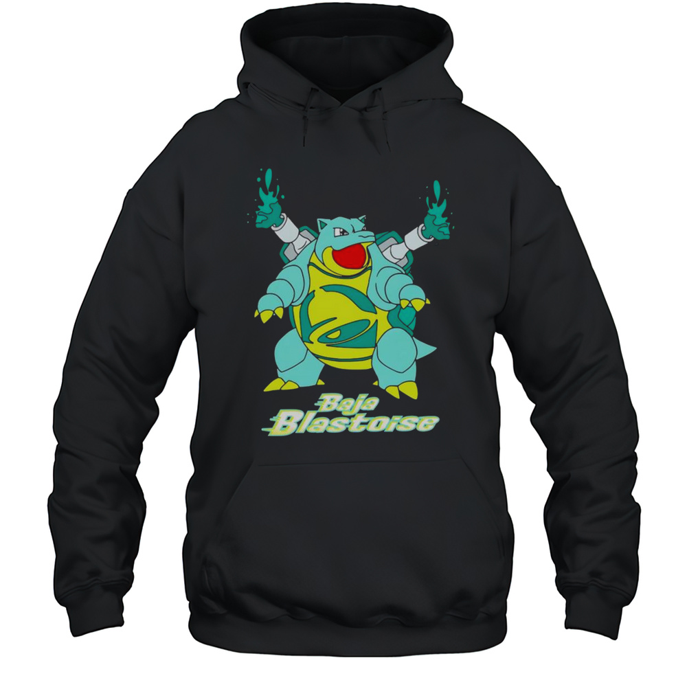 Baja Turtle Pokemon Shirt Unisex Hoodie