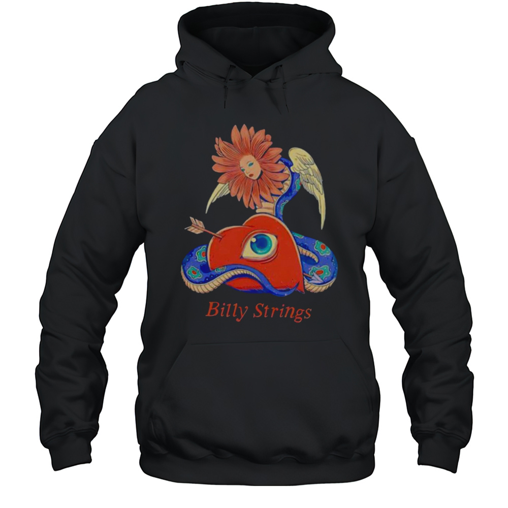 Billy Strings Flower Heart Shirt Unisex Hoodie