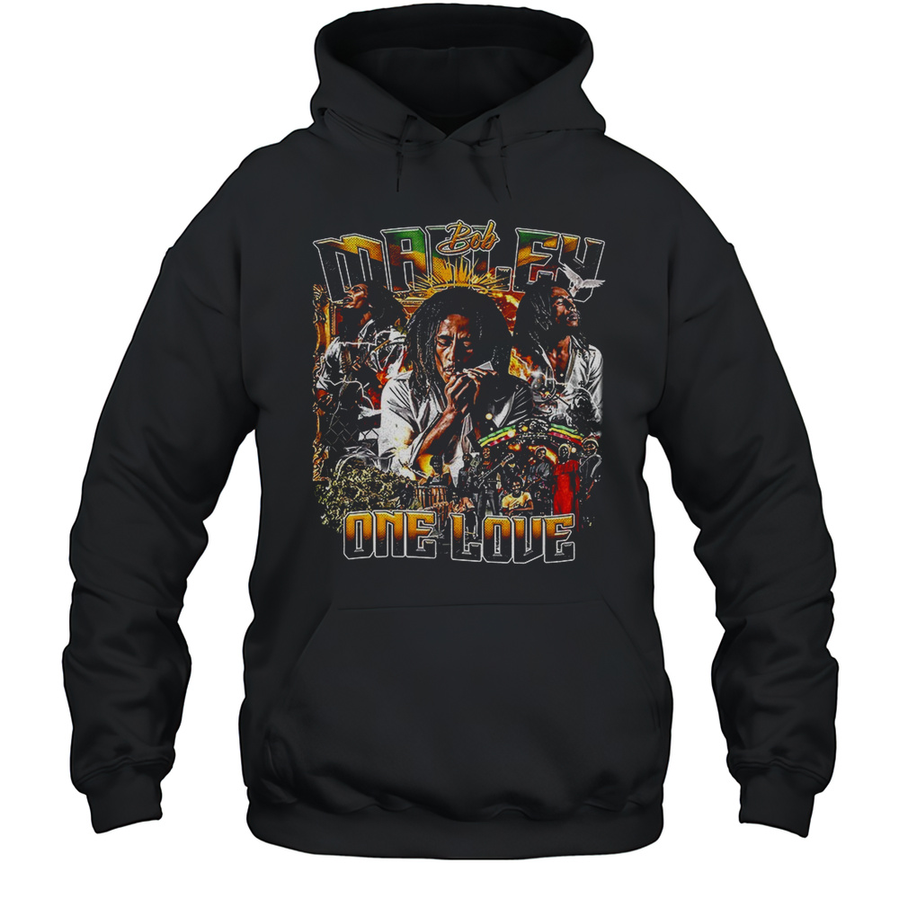 Bob Marley One Love Movie Poster Shirt Unisex Hoodie