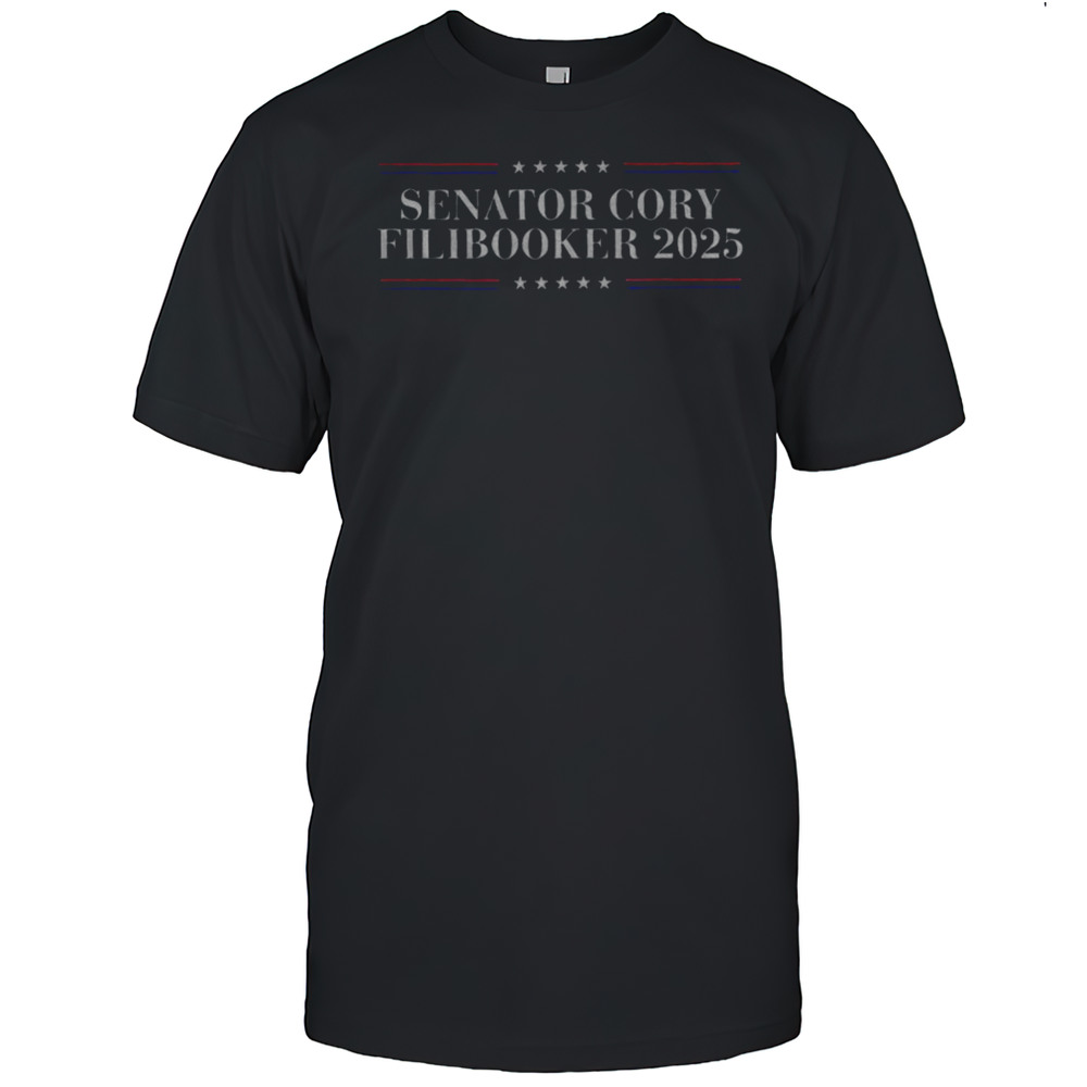 Cory Booker Senator Cory Filibooker 2025 Shirt