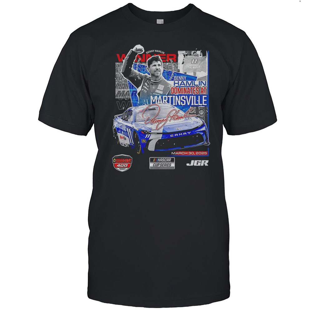 Denny Hamlin Dominates At Martinsville Nascar Shirt