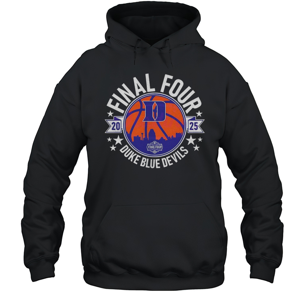 Duke Blue Devils Final Four 2025 Mens Basketball Shirt Unisex Hoodie