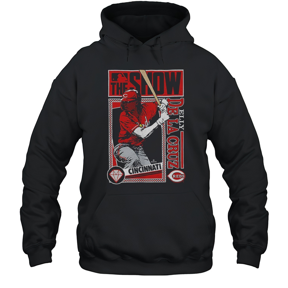 Elly De La Cruz MLB The Show Reds Shirt Unisex Hoodie