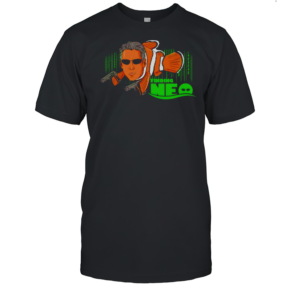 Finding Neo Matrix Movie Shirt