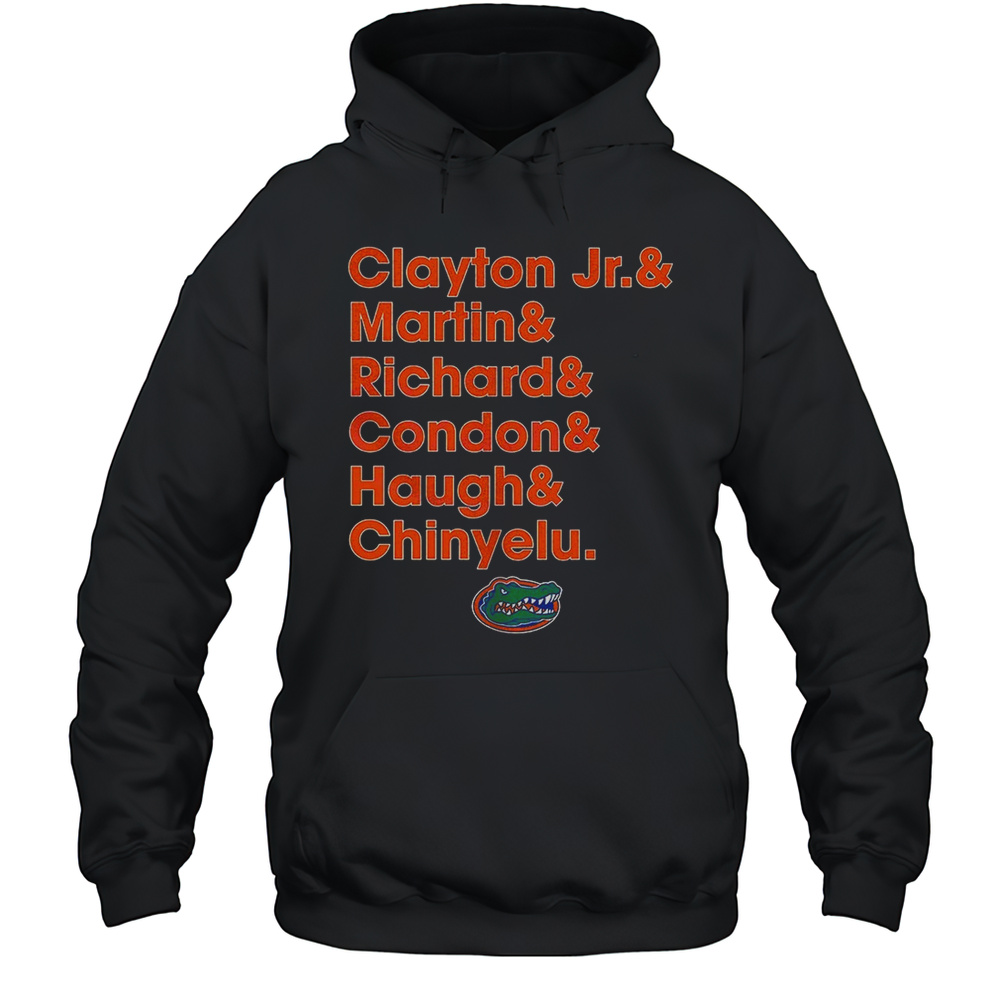 Florida Gators Clayton Jr Martin Richard Condon Haugh Chinyelu Shirt Unisex Hoodie