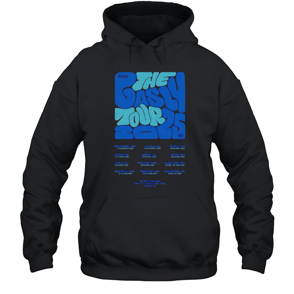 Gasly Tour 2025 Shirt Unisex Hoodie
