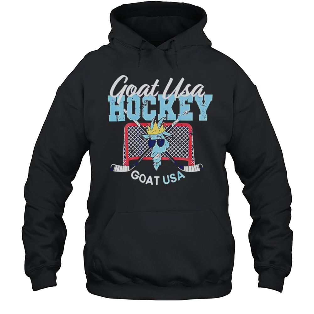 Goat Usa Hockey Shirt Unisex Hoodie