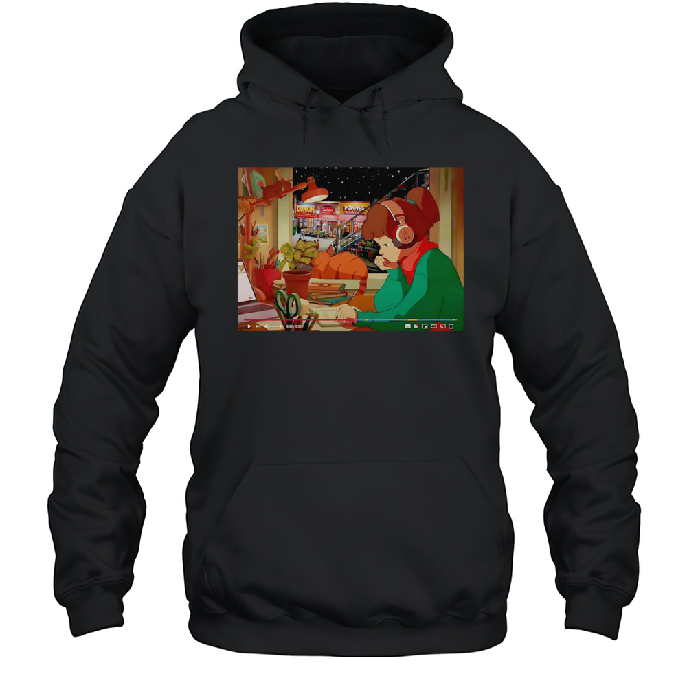 Lofi Girl Bed Stuy Shirt Unisex Hoodie