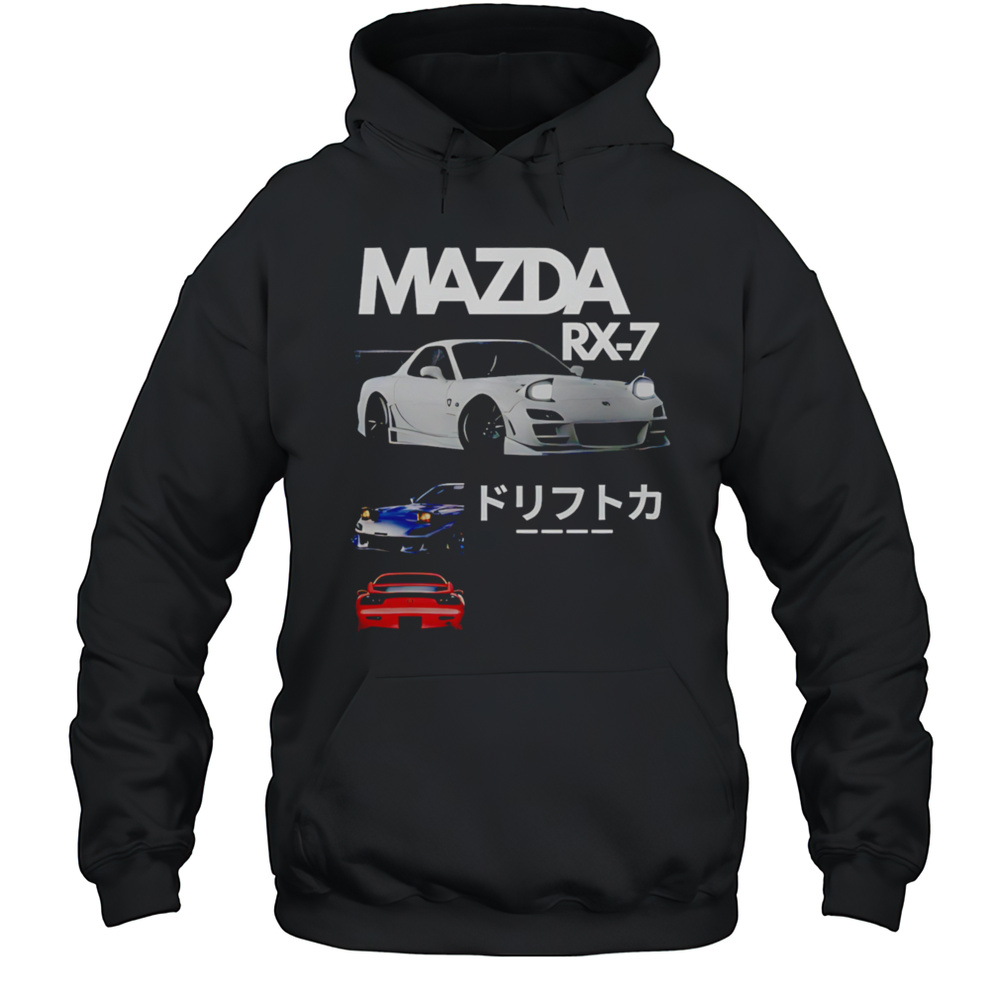 MAZDA RX-7 Car Shirt Unisex Hoodie