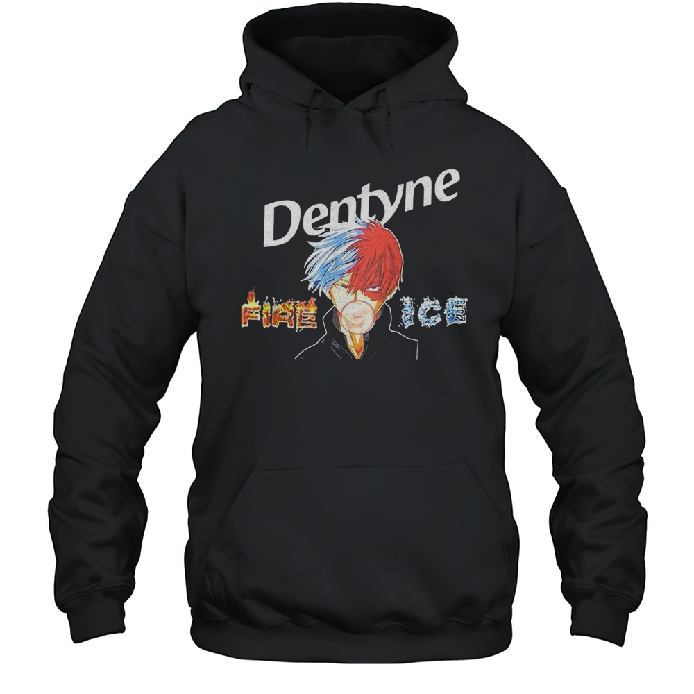 My Hero Academia Shoto Todoroki Fire And Ice Anime Shirt Unisex Hoodie