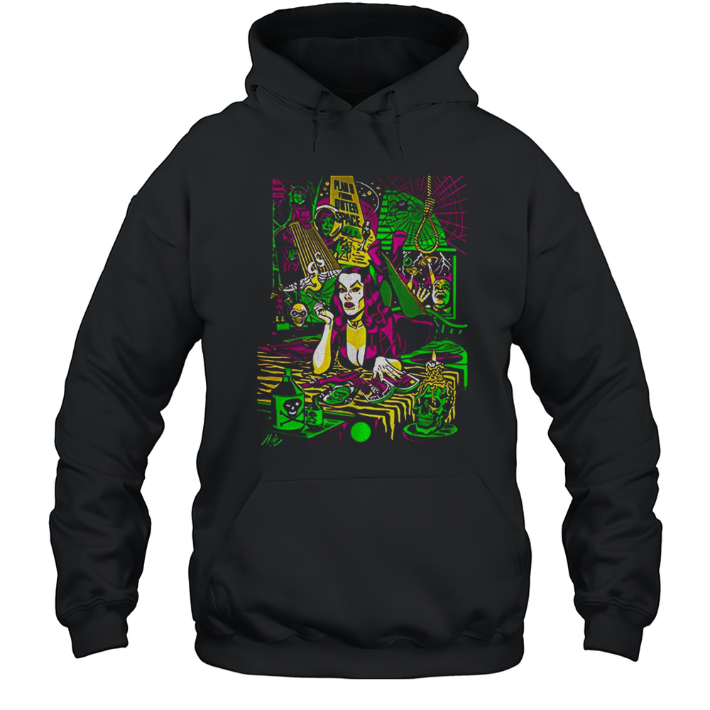 Plan 9 Outer Space And Pulp Fiction Plan 9 Fiction Mashup Shirt Unisex Hoodie