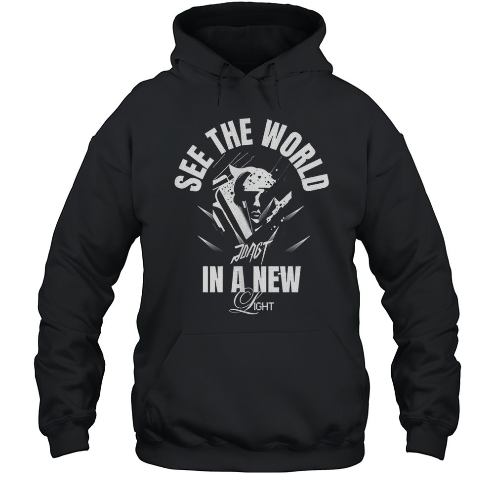 See The World In A New Shirt Unisex Hoodie