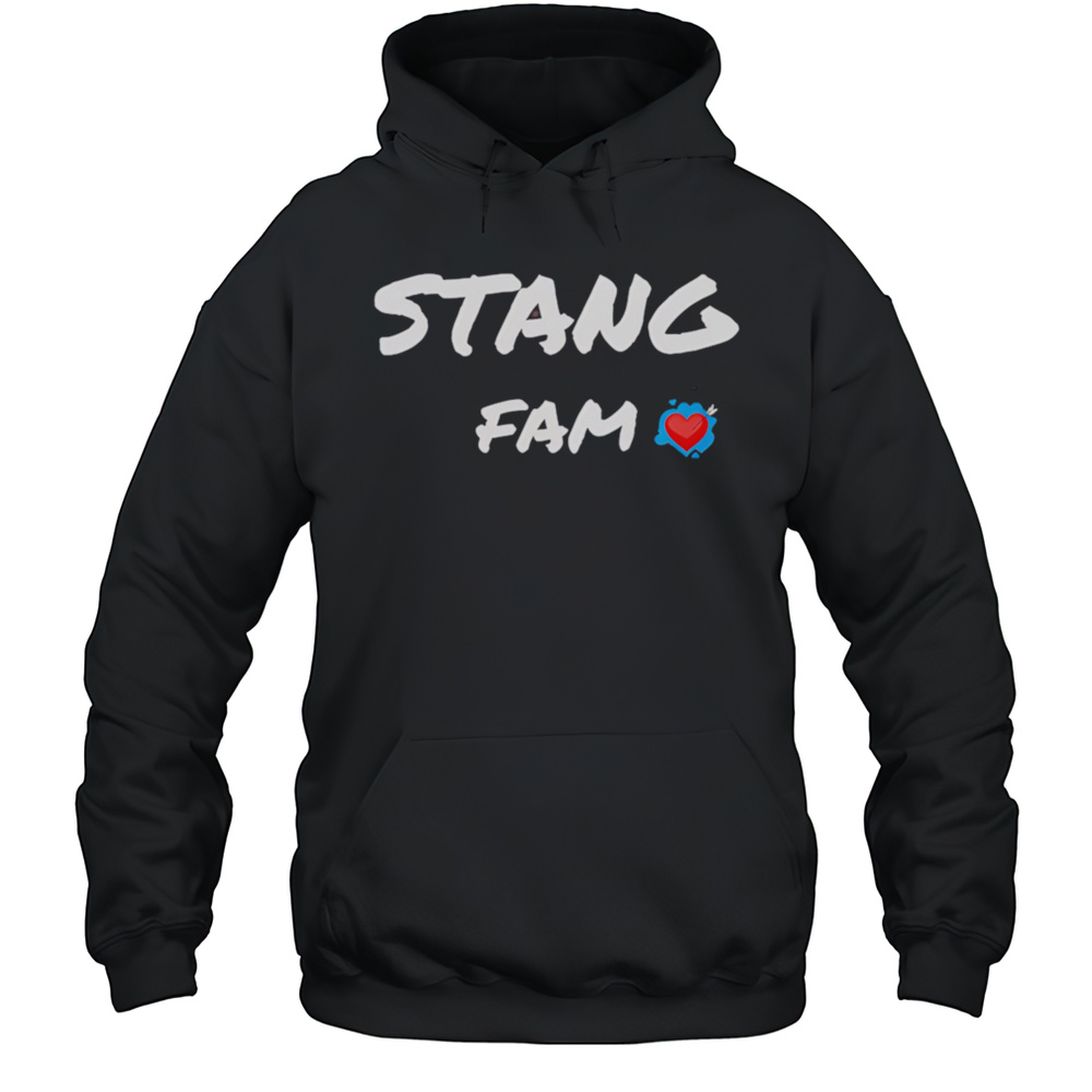 Stang Fam Heart Shirt Unisex Hoodie