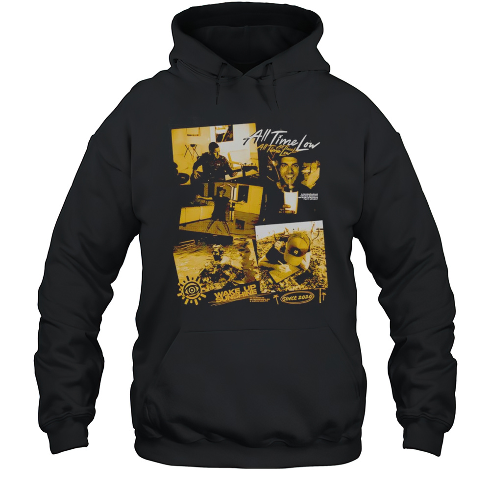 Wake Up Sunshine Collage Shirt Unisex Hoodie
