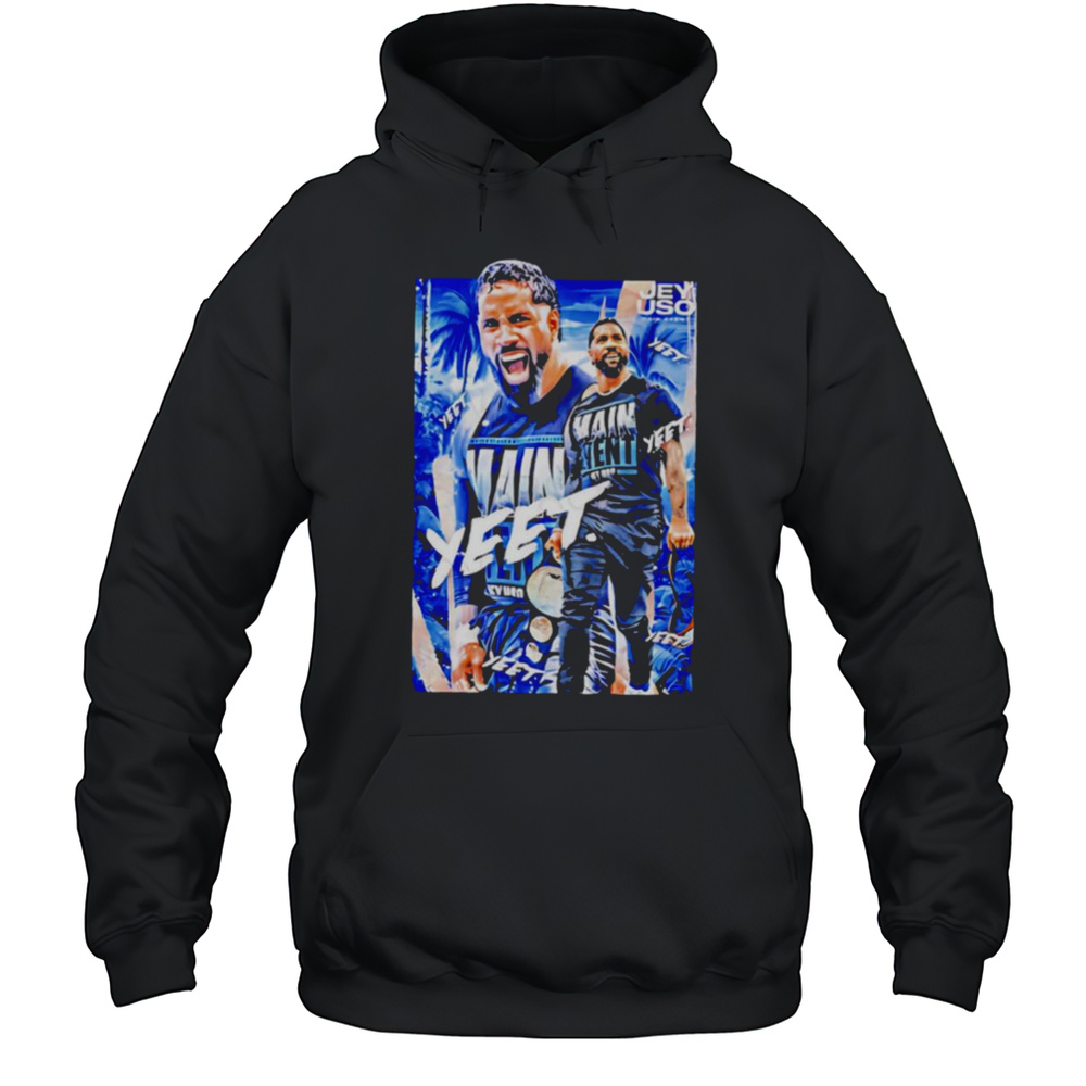 Yeet Jey Uso Wrestling Star Wrestling Bootleg Graphic Shirt Unisex Hoodie