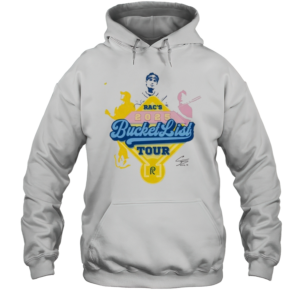Coach RACs Bucket List Tour Break A World Record 2025 Signature Painting T-shirt Unisex Hoodie