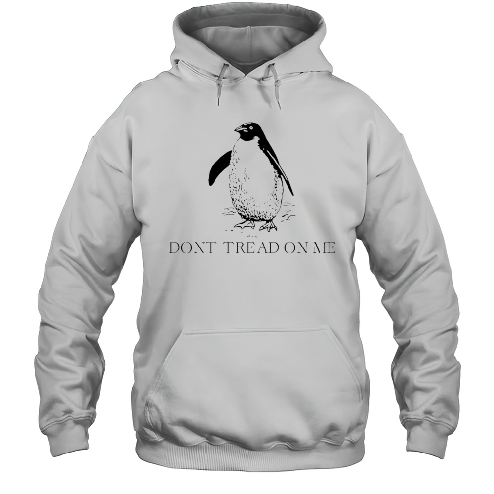 Dont Tread On Me Penguin Tariffs Shirt Unisex Hoodie