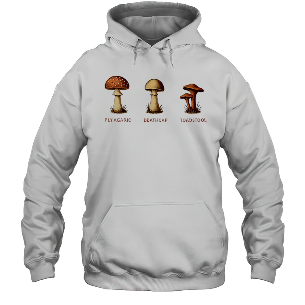 Fdt Fly Agaric Deathcap Toadstool Shirt Unisex Hoodie