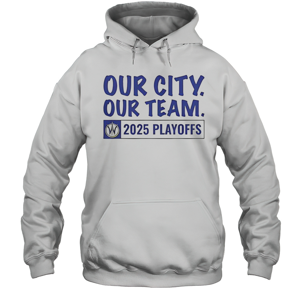 Good Our City Our Team Playoffs 2025 Santa Cruz Warriors Logo T-Shirt Unisex Hoodie