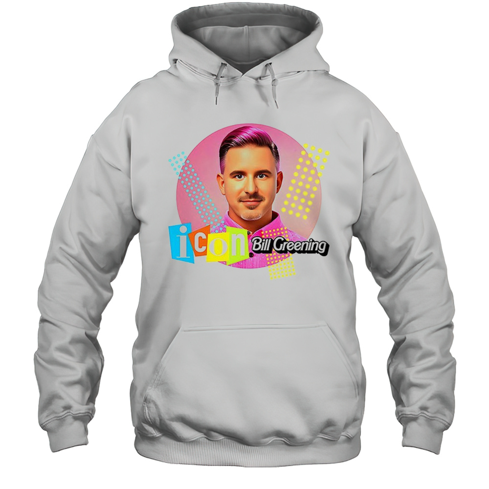 Icon Bill Greening Portrait Shirt Unisex Hoodie