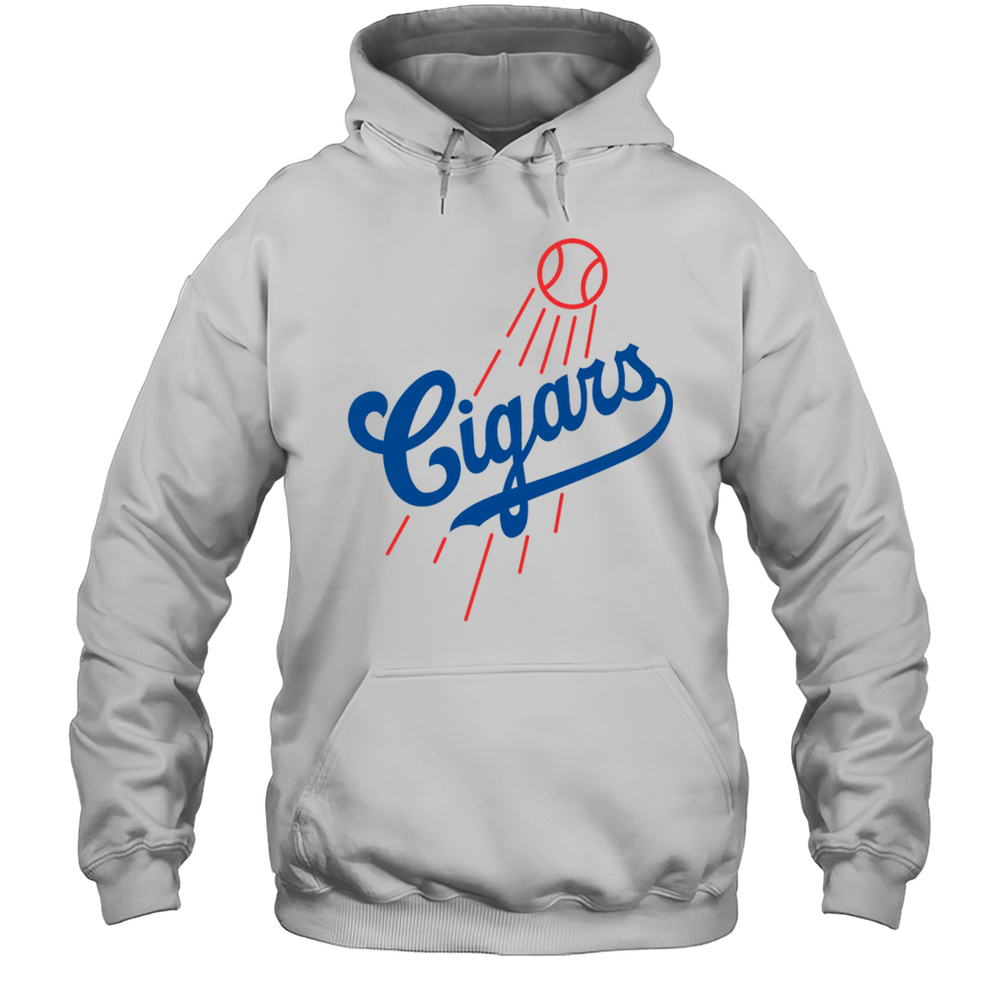 Los Angeles Dodgers Cigars Shirt Unisex Hoodie