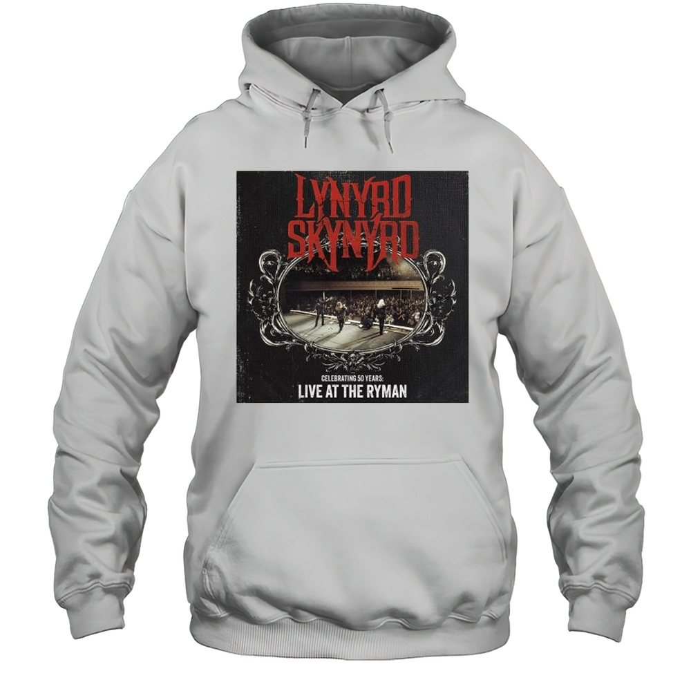 Lynyrd Skynyrd Celebrating 50 Years Live At The Ryman June 27 2025 T-shirt Unisex Hoodie