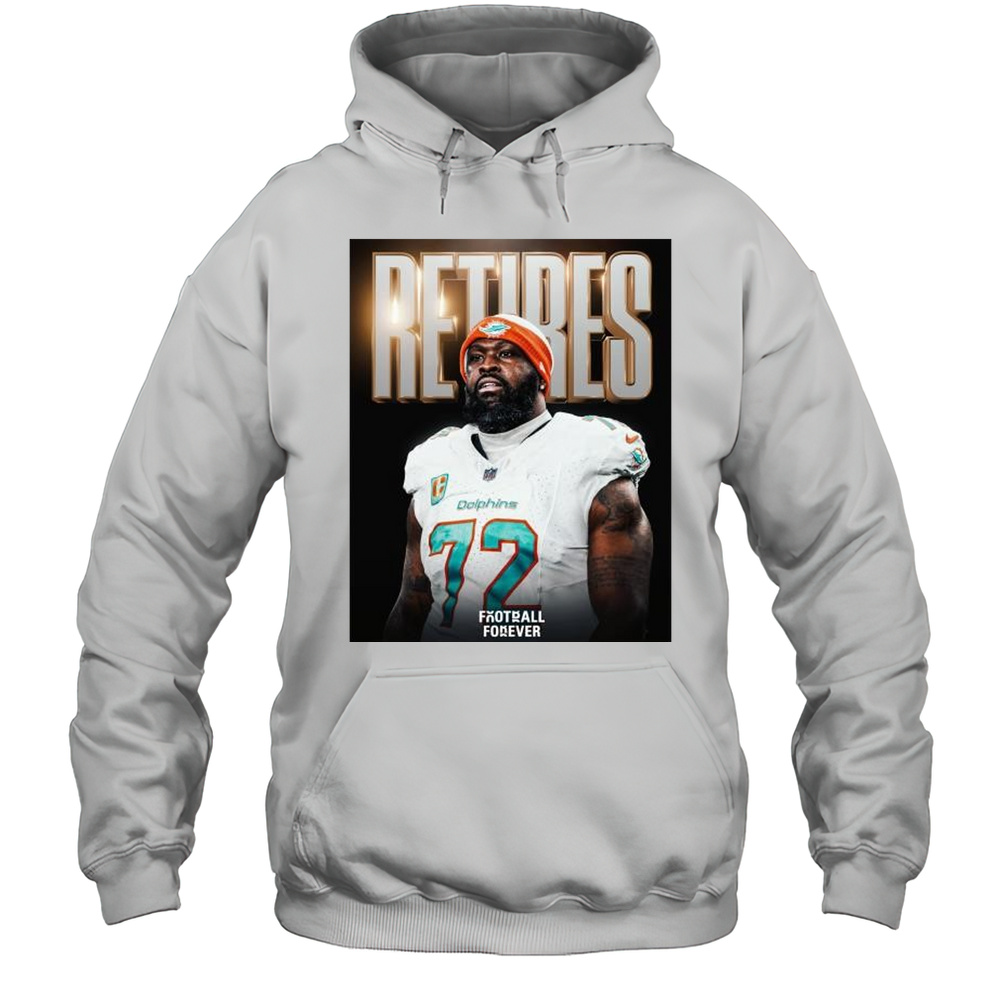 Miami Dolphins All-Pro LT Terron Armstead Is Retiring From The NFL After 12 Seasons T-shirt Unisex Hoodie