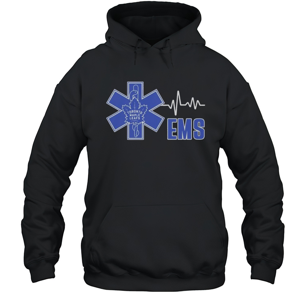 Toronto Maple Leafs Ems Heartbeat Shirt Unisex Hoodie