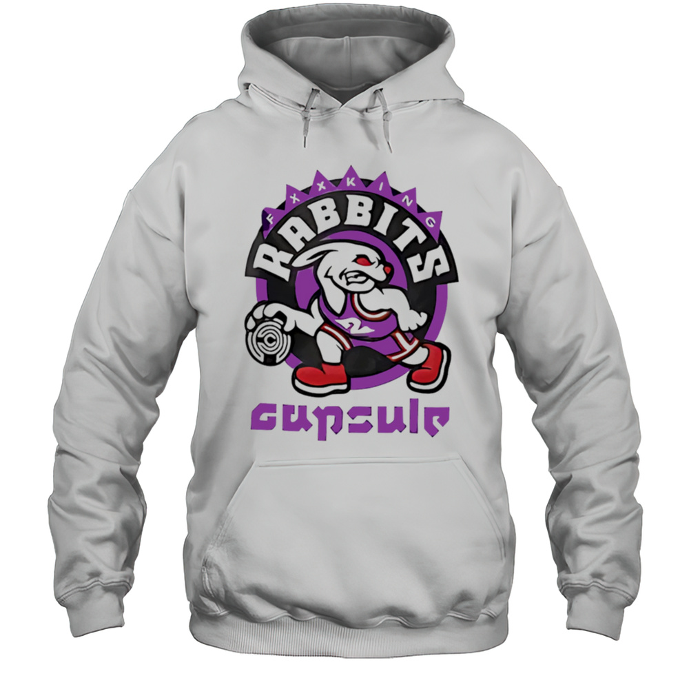 Toronto Raptors Rabbits Cupsule Shirt Unisex Hoodie