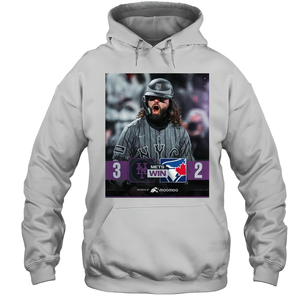 Walk-Off Win In Flushing New York Mets Win 3-2 Toronto Blue Jays Baseball MLB Final Score April 5 2025 T-shirt Unisex Hoodie