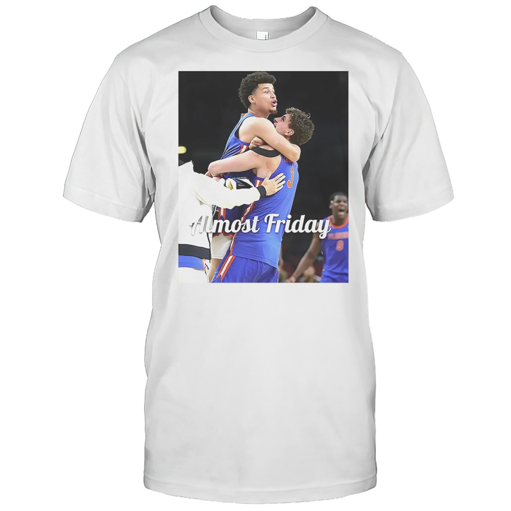 Clayton Jr. Hug Micah Handlogten Almost Friday Shirt