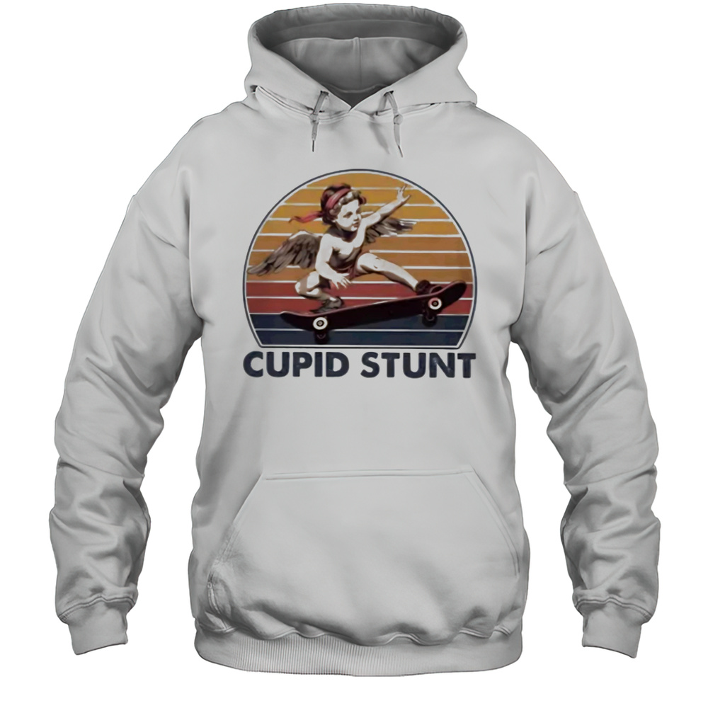 Cupid Stunt Skateboard Vintage Shirt Unisex Hoodie