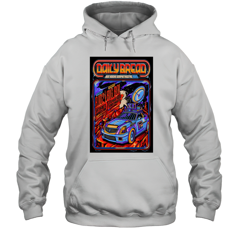 Daily Bread Red Rocks Amphitheater Tour 2025 October 25-26 RJD2 Big Boi T-shirt Unisex Hoodie