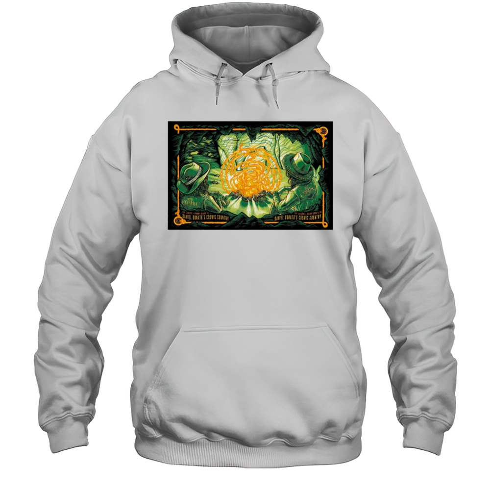 Daniel Donatos Cosmic Country April 11-12 2025 The Caverns Grundy County Pelham TN T-shirt Unisex Hoodie
