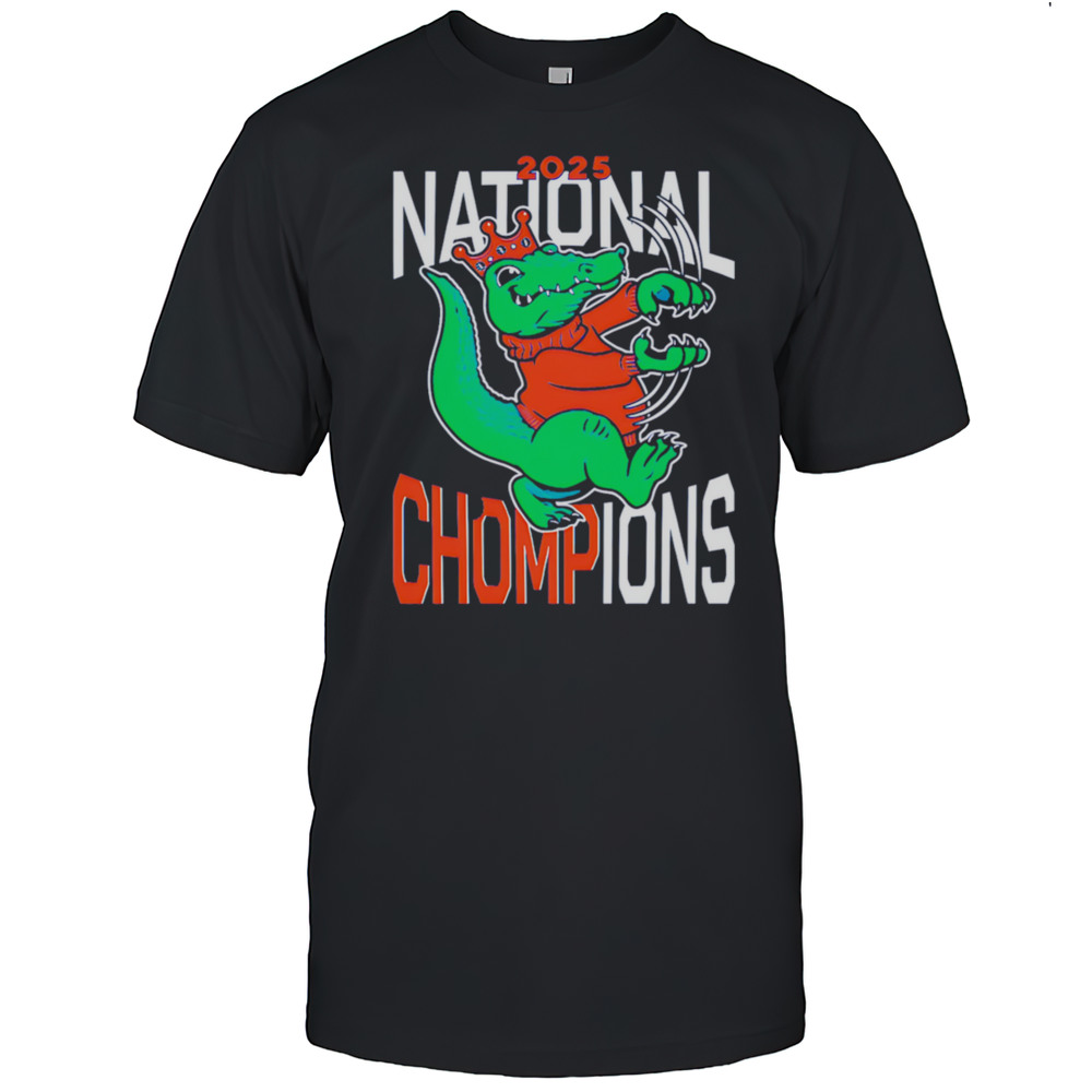 Florida Gator 2025 National Chompions Mascot King Shirt