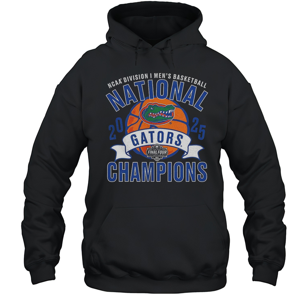 Florida Gators 2025 NCAA Division I Mens Basketball National Champions Shirt Unisex Hoodie