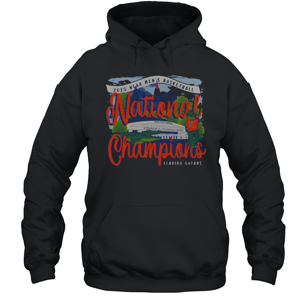 Florida Gators 2025 NCAA Mens Basketball National Champions Comfort Colors Shirt Unisex Hoodie