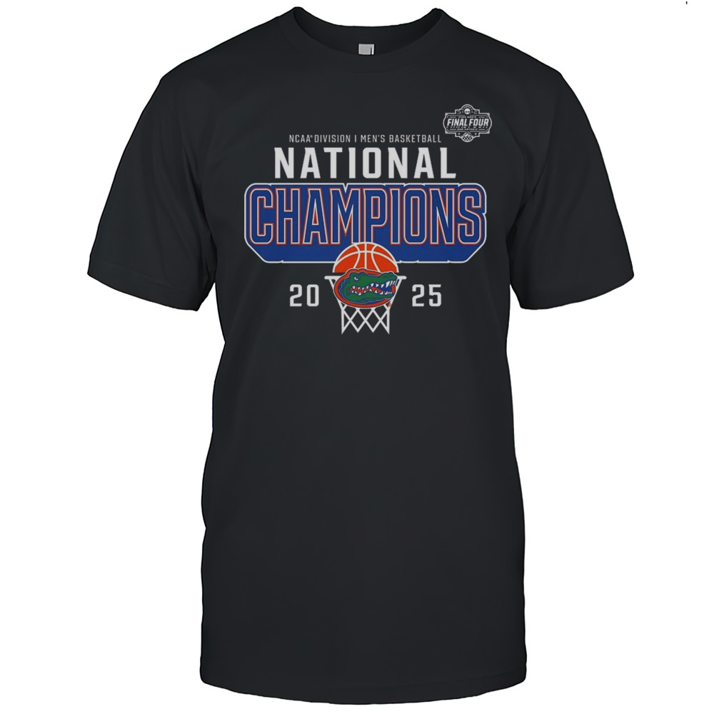 Florida Gators 2025 NCAA Mens Basketball National Champions Core Shirt