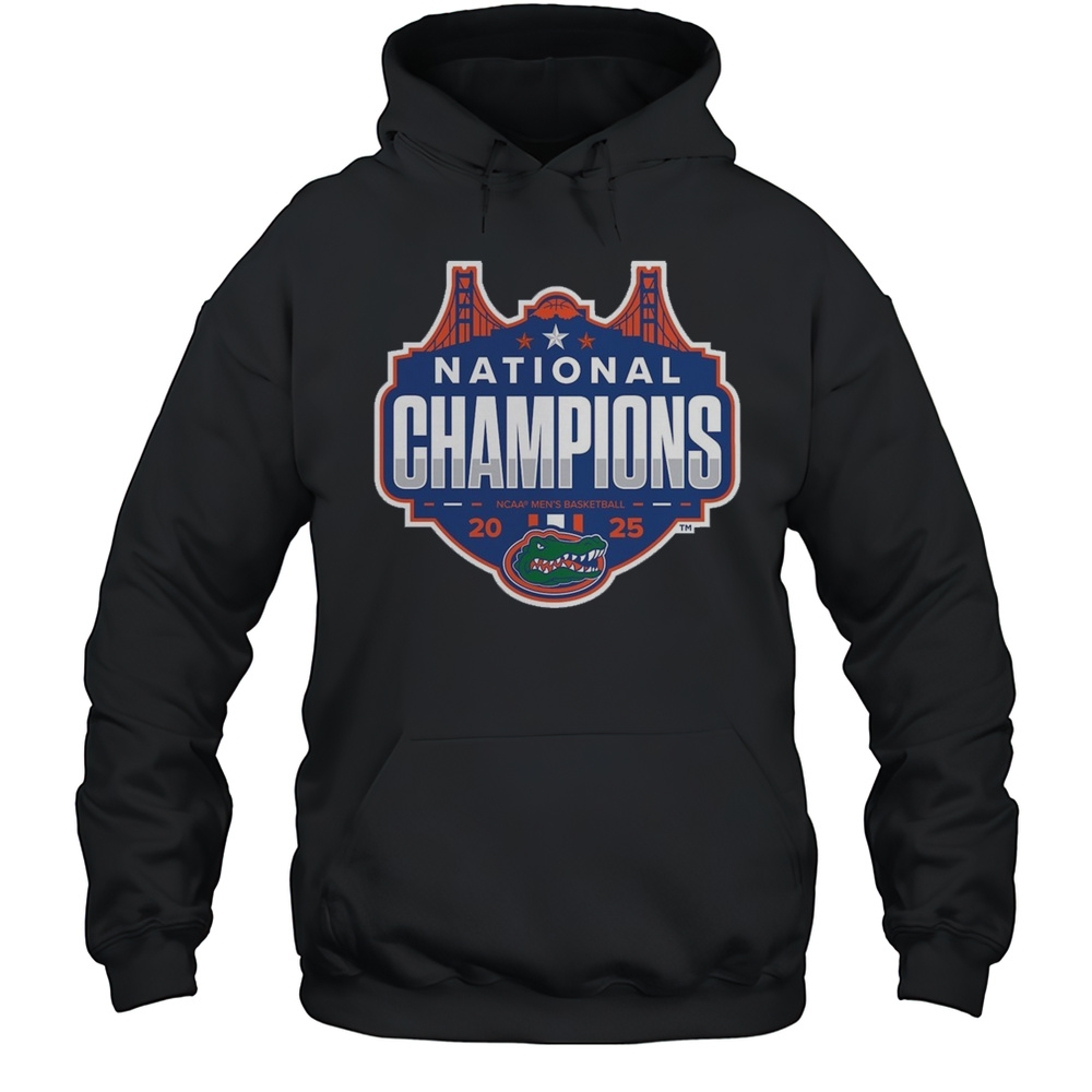 Florida Gators 2025 NCAA Mens Basketball National Champions Shot Clock Shirt Unisex Hoodie